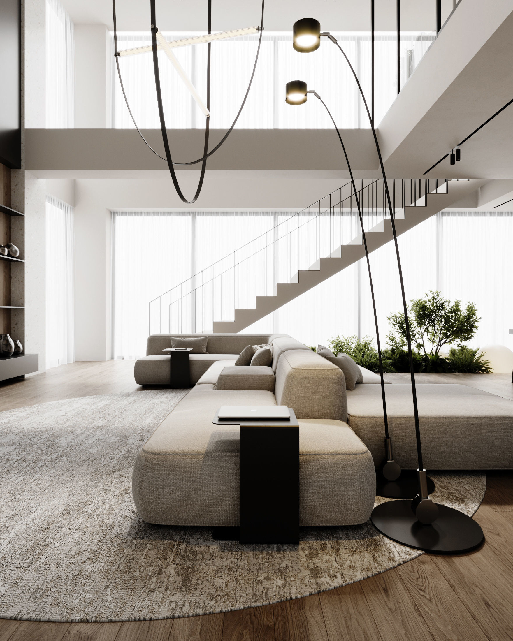 interior scene japandi 3d model lighting 3d model a11eb64586